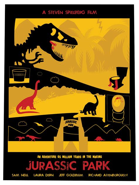 Great New Jurassic Park Poster From Dave Williams Heyuguys