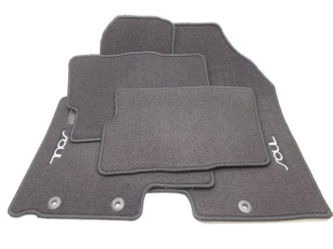 New OEM 2010 2013 Kia Soul Carpet Floor Mat Set Of 4 Black