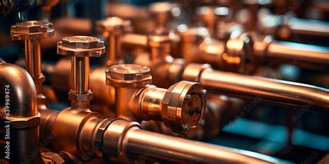 Water and Gas Systems, a Vital Part of Our Infrastructure Stock Photo | Adobe Stock