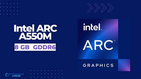 Intel Arc A550m Placa De Vídeo Intel De 8 Gb Gddr6 900 Mhz