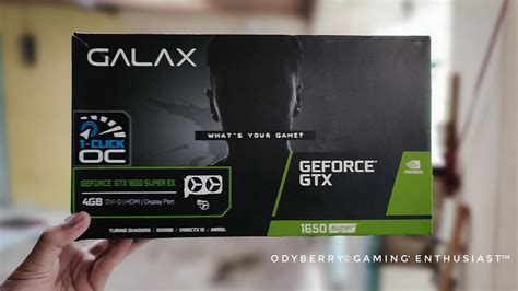 Unboxing Test 3DMark Time Spy Benchmark GALAX GeForce GTX 1650 SUPER