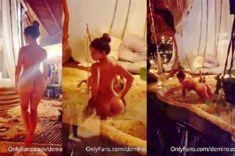 Demi Rose Mawby Naked Walking And Bathing Videos Y Fotos Atrevidas De