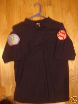 Chicago Fire Department Firefighter Uniform Polo Shirt | #38289321