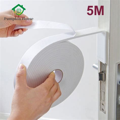 M Self Adhesive Soundproofing Sealing Strip Sound Proof Door Seal