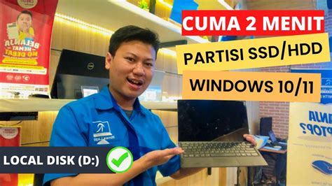 Mudah Banget Cara Partisi Local Disk C Di Hardisk Ssd Tanpa Aplikasi