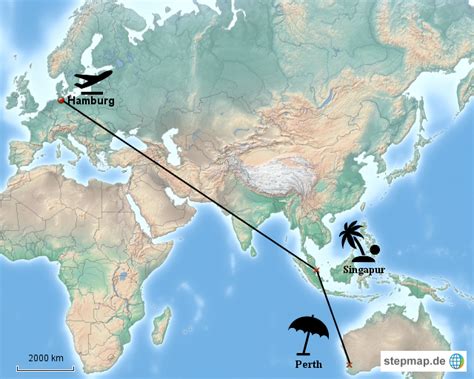 Stepmap Reise Landkarte F R Deutschland