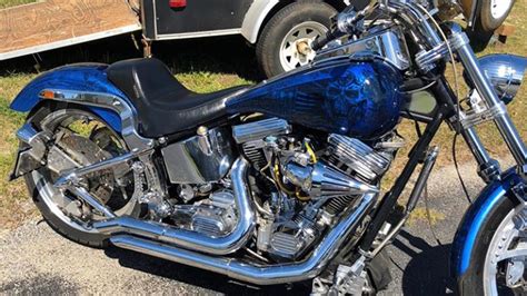 1997 Harley Softail Dennis Kirk Garage Build