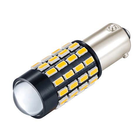 Zauleon Pcs Super Bright Bay S H W Led Yellow Lumens For Car Turn