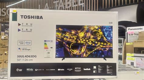 TV DLED 50 Toshiba 50UL4D63DG 2 4K UHD Smart TV HDR Dealabs