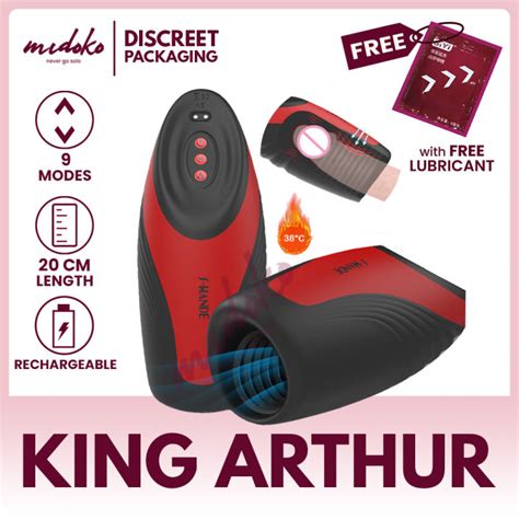 Midoko S HANDE Gatling Black Electric Automatic Heated Masturbation Cup For Male Sex Toy Lazada PH