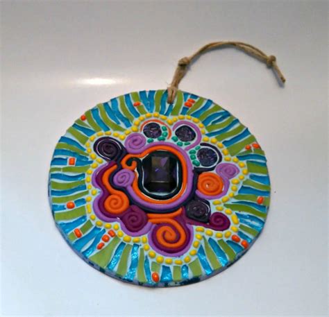 Wall hanging mosaic art CD art