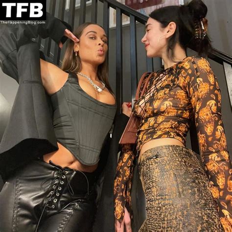 Dua Lipa Shows Off Her Nude Tits In A See Through Top Photos