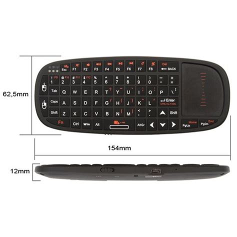 Wireless Portable Ultra Mini Keyboard with Touchpad - Car Solutions