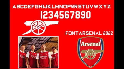 Font Vector Arsenal 2022/2023 Font SVG AI Eps Pdf TTF ...