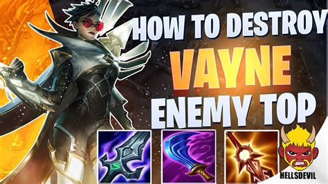 Wild Rift How To Destroy The Enemy With Vayne Top Challenger Vayne