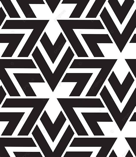 Contemporary Triangle Design Seamless Vector Pattern With Geometric Texture And Repeating Motif