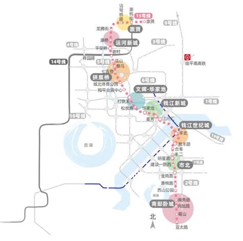 杭州地铁15号线通过专家评估，杭州地铁14号线将重点研究 崇贤、运河新城要腾飞了？ 杭州政协网