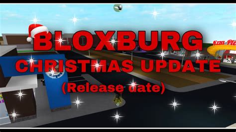 Roblox Bloxburg Christmas Update Release Date Youtube