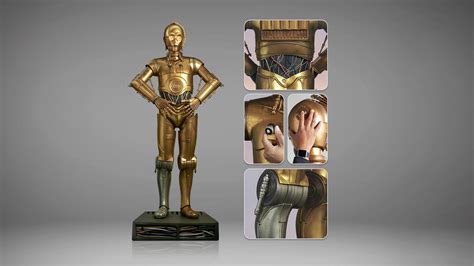 Limited Edition C 3PO Life Size Figure By Sideshow Collectibles