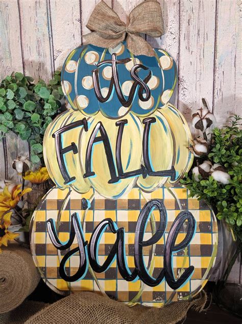 Fall Door Hanger | Etsy