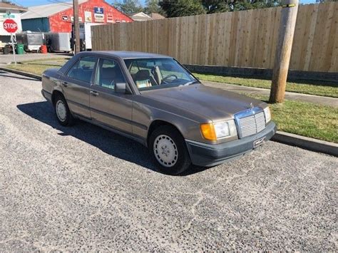 1987 Mercedes-Benz 260 Series 260 E 84063 Miles Gold Sedan 2.6L - 1 OWNER - WOW - Classic ...