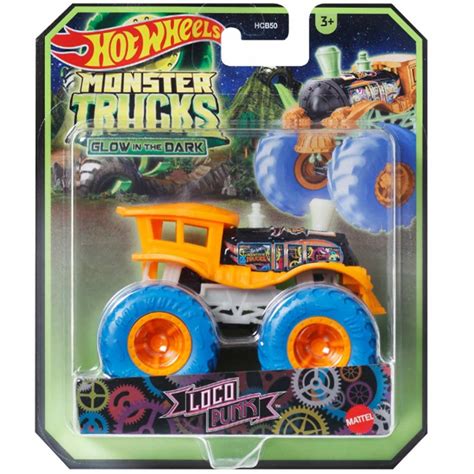 Hot Wheels Monster Trucks Loco Punk sötétben világító járgány Mattel vásárlás a Játékshopban