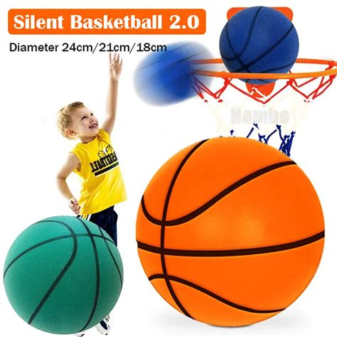 Bouncing Mute Ball Indoor Silent Basketball Cm Foam Basketball Silent