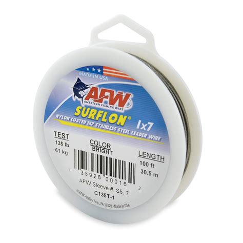 Buy American Fishing Wire Surflon Nylon Coated X Stainless Steel