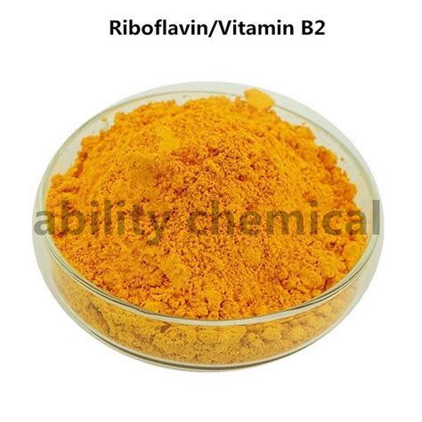 Bp Usp Grade Vitamin B Raw Powder Bulk Riboflavin With Best Price