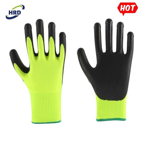 Best Sale Micro Foam Nitrile Coated High Visibility Safety Working