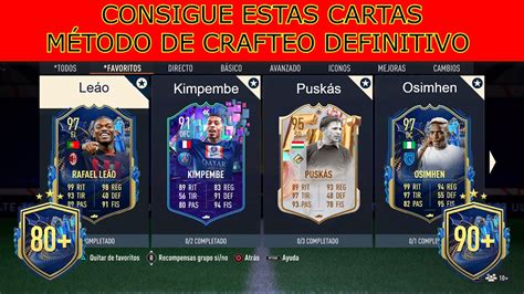 EL MEJOR CRAFTEO CONSIGUE SOBRES Y PLAYER PICKS 80 GRATIS METODO DE