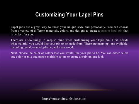 Ppt Mastering Custom Lapel Pins Your Comprehensive Guide Powerpoint