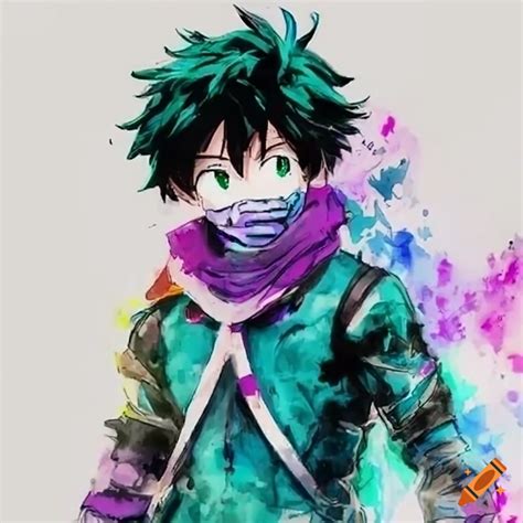 Cosplay Of Izuku Midoriya In Vigilante Outfit On Craiyon