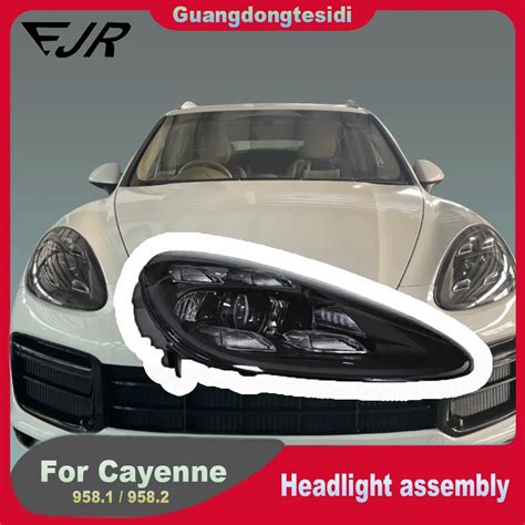 Car Accessories LED Headlight For Porsche Cayenne Head Front Light 958