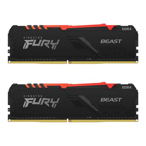 32GB (16GBx2) DDR4 3600MHz RAM (หน่วยความจำ) KINGSTON FURY BEAST DDR4 ...