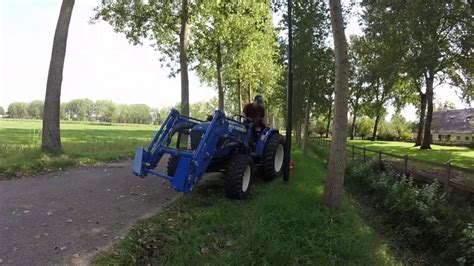 New Holland Boomer 50 With Rotary Cutter By Dutchhorseguy Youtube