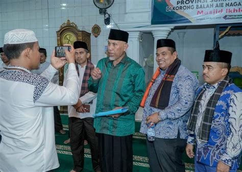 Melalui Safari Ramadhan Gubernur Sumbar Bangun Silaturahmi Dengan