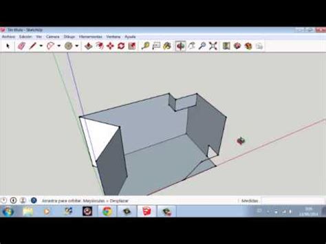 Como Realizar Una Pieza Sencilla En Sketchup YouTube