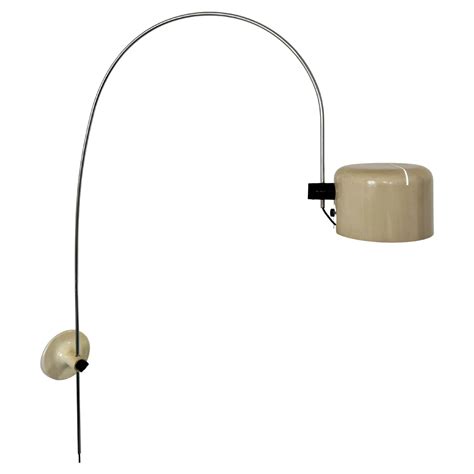 White Coupe Arc Lamp By Joe Colombo For Oluce Italy 1967 At 1stdibs