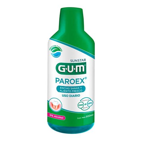 Enjuague Bucal Gum Paroex Uso Diario Ml Walmart