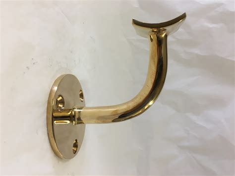 Brassfinders Polished Brass Wall Bracket 2in