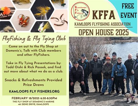 2025 KFFA Open House. - Kamloops Fly Fishers Association