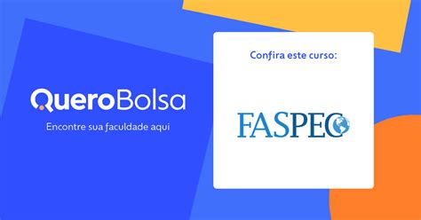 FASPEC | Cursos e bolsas disponíveis