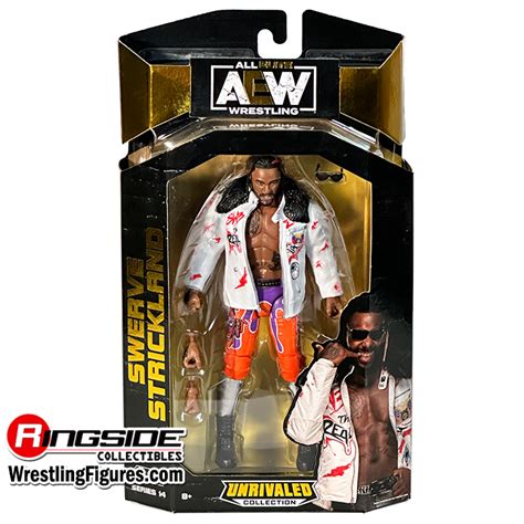 Swerve Strickland AEW Unrivaled 14 Toy Wrestling Action Figure By