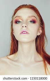 Sexy Nude Beautiful Redhead Girl Long Stock Photo Shutterstock