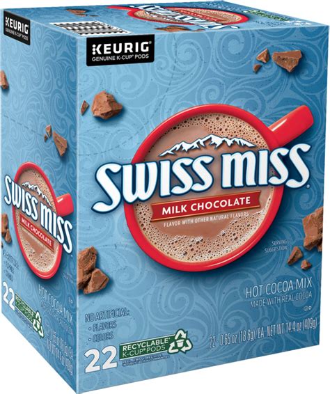 Customer Reviews Swiss Miss Milk Chocolate Hot Cocoa Keurig Single Serve K Cup Pods 22 Count