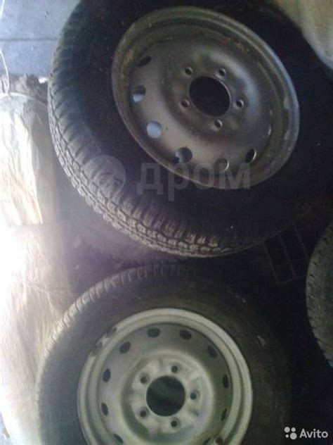 Колеса на ниву б/у, 1", 1 шт, 235 мм, 70 %, радиальный, 235/70 R1, Кама ...