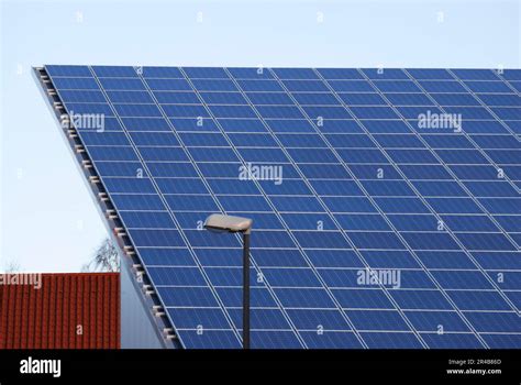 Photovoltaic Electricity Generation With Solar Panels On The Roof