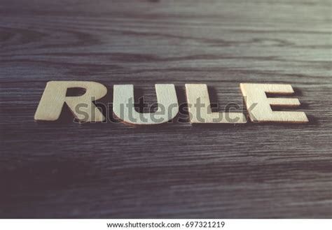 Word Made Wooden Letters Wooden Illustration Stock Photo 697321219