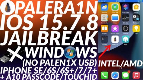 Windows Ios Jailbreak No Usb No Palen X Palera N Jailbreak